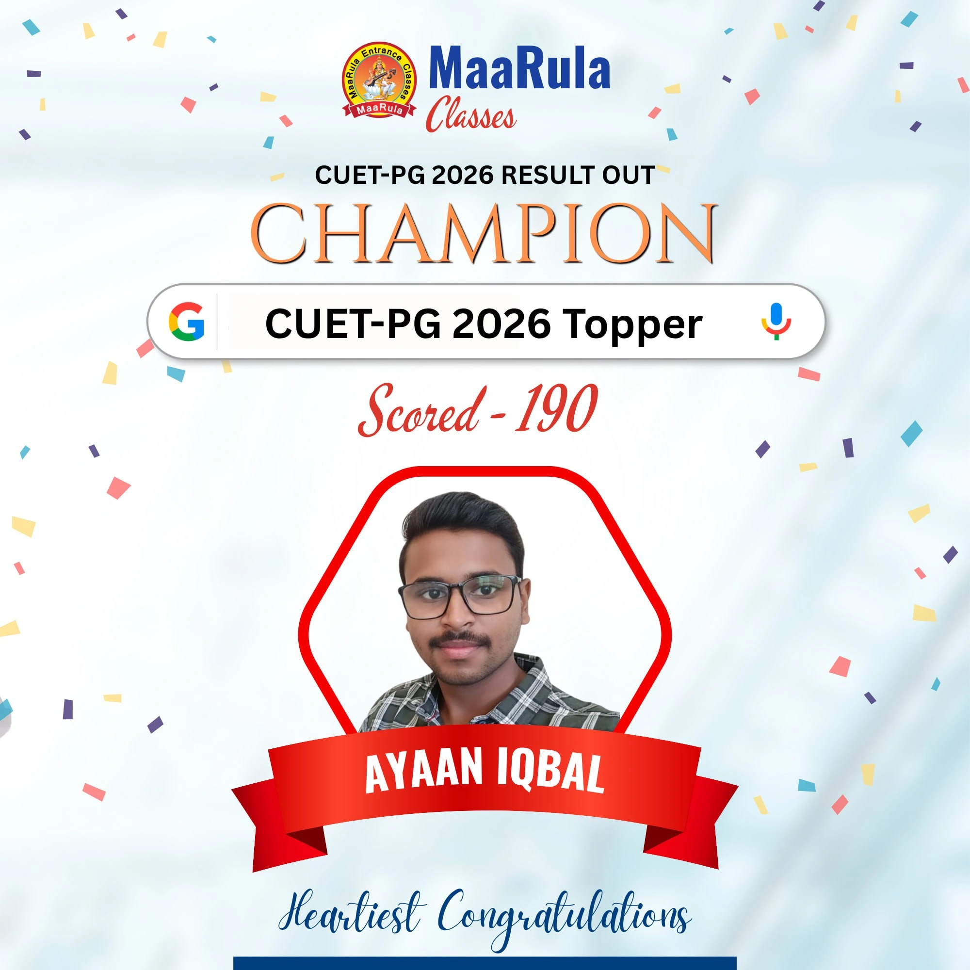 Cuet Pg Topper 24